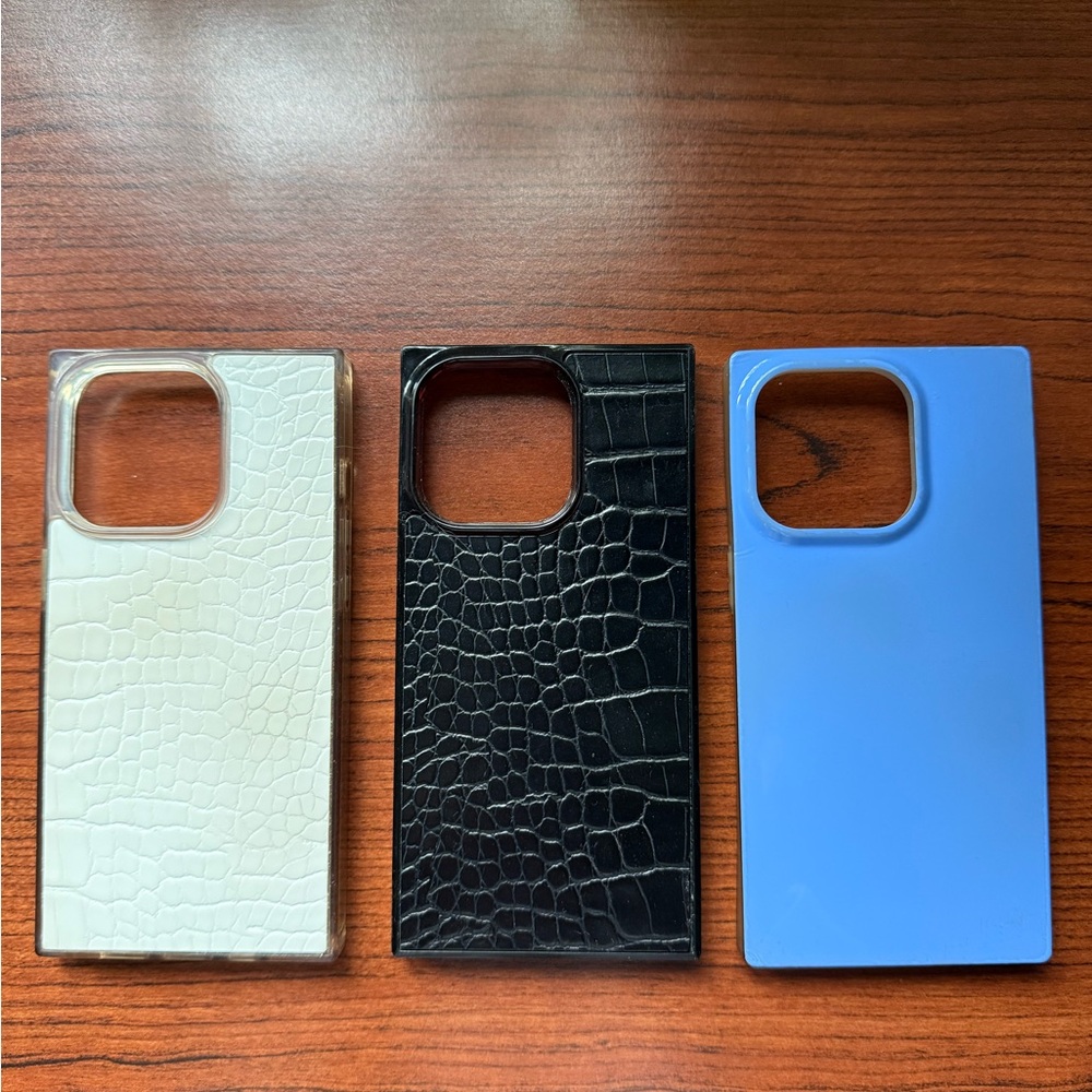 FLAUNT square iPhone 14 Pro case